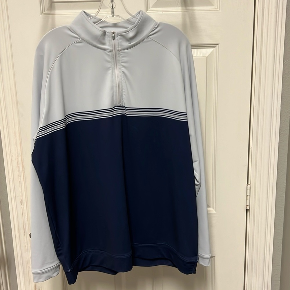 Peter Millar Perth Performance 1/4 zip Pullover Size XL/No Logos